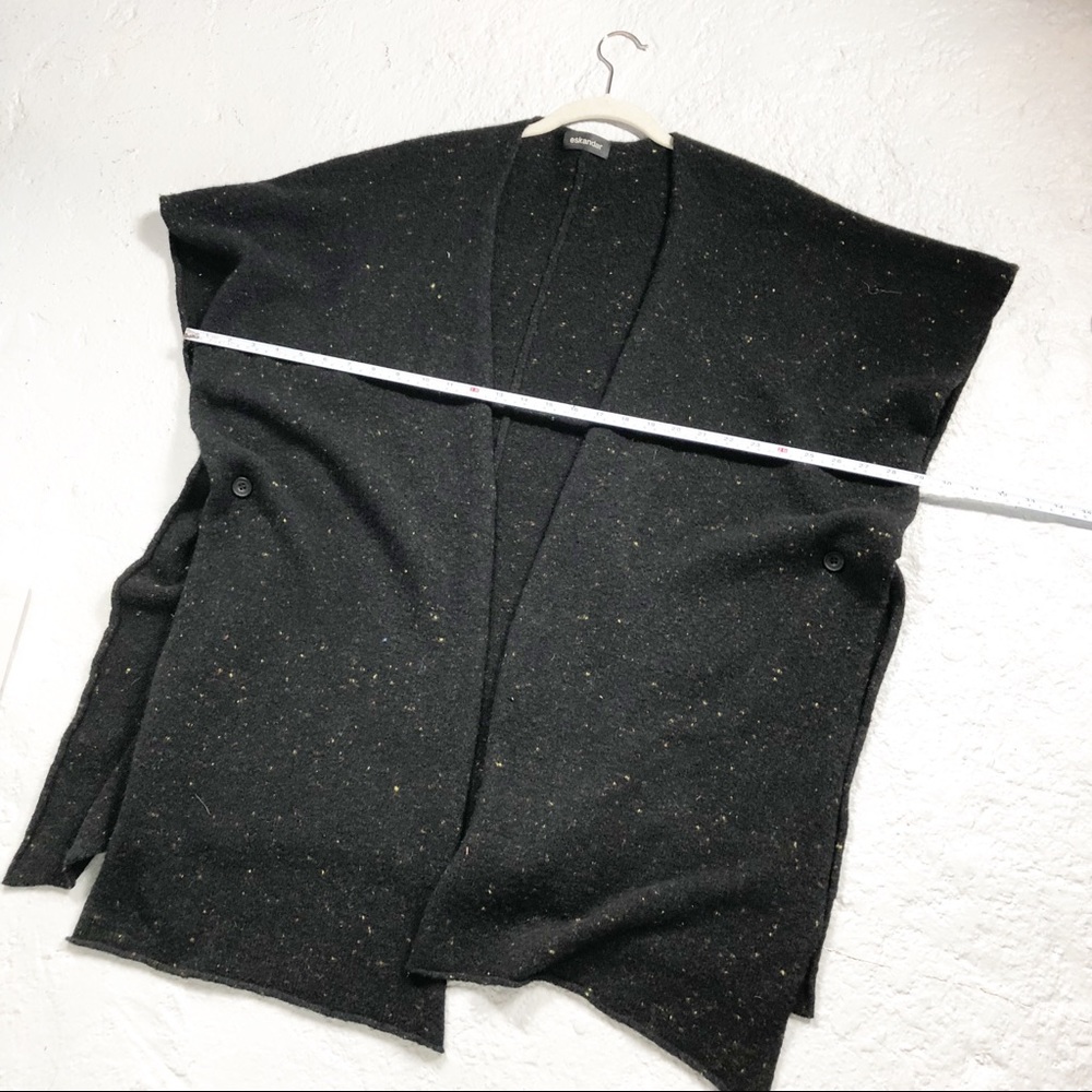 Eskandar Shawl Cashmere Cape - Picture 5 of 8